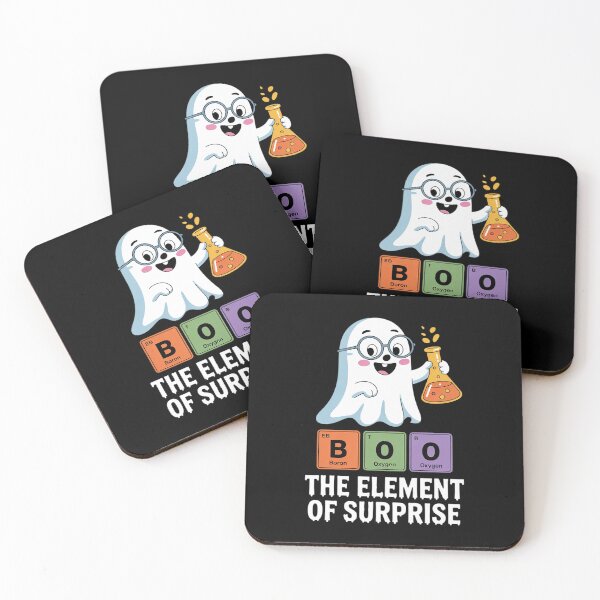 Item preview, Funny Boo The Element Of Surprise Cute Chemistry Halloween  designed and sold by VerseFarm.
