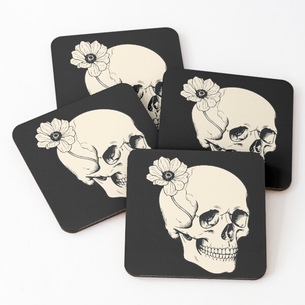 Item preview, Rock-Inspired Skull Art – Dark Symbolic Design designed and sold by NeutronDesign.