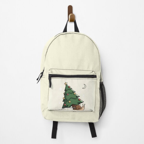 Item preview, Cute snail carrying a big christmas tree designed and sold by mayatA-rt.