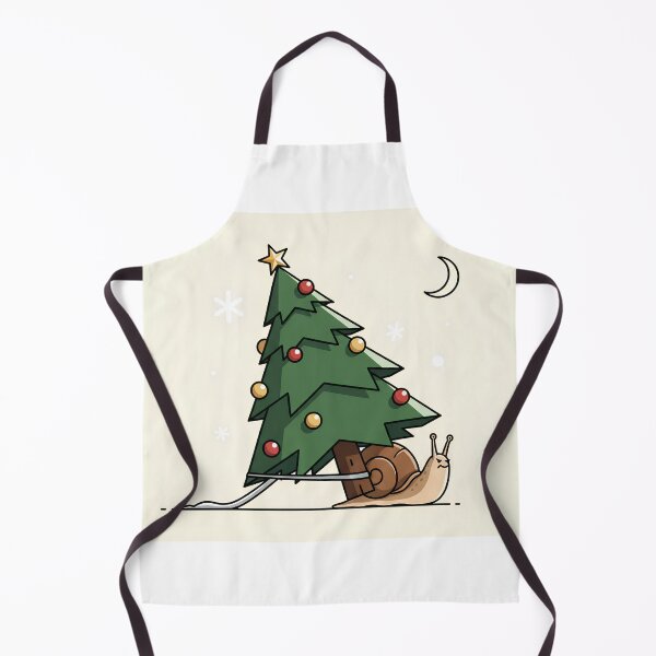 Item preview, Cute snail carrying a big christmas tree designed and sold by mayatA-rt.