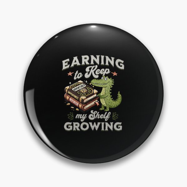 Item preview, Funny Alligator Book Lover Reading Pun designed and sold by hjkelptu3.