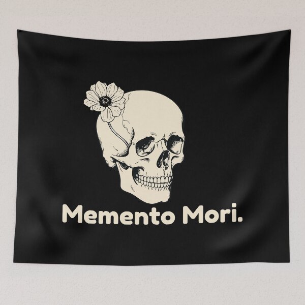 Item preview, Memento Mori – Skull & Mortality Symbolism Design designed and sold by NeutronDesign.