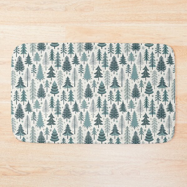 Item preview, Nordic Pine Trees | Scandinavian Winter Forest Art designed and sold by Shuga-Design.
