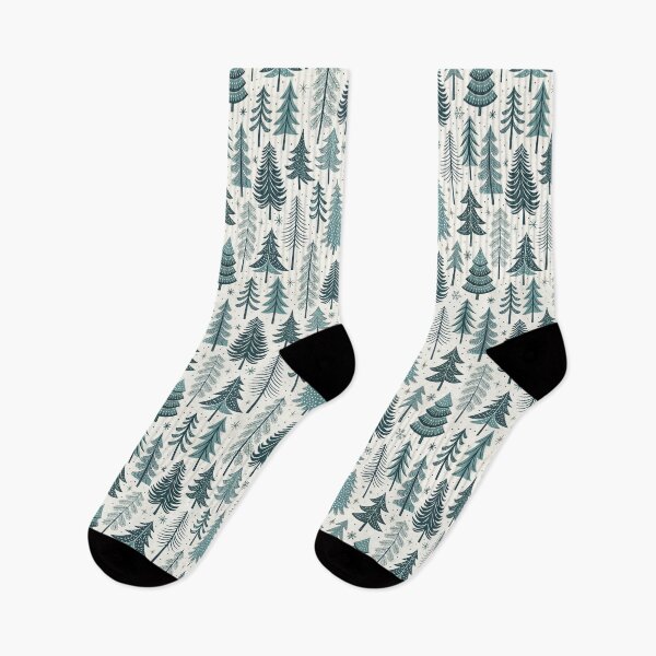 Item preview, Nordic Pine Trees | Scandinavian Winter Forest Art designed and sold by Shuga-Design.