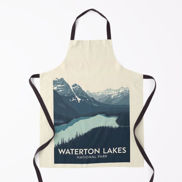 Item preview, Waterton Lakes National Park - Canada  designed and sold by GoodOldVintage.
