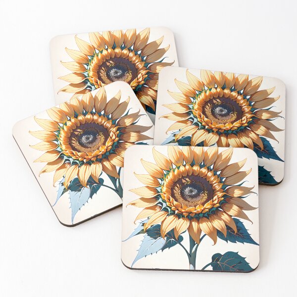 Item preview, Elegant Sunflower Flower in Natural Light Scene. designed and sold by MissYouONLY.