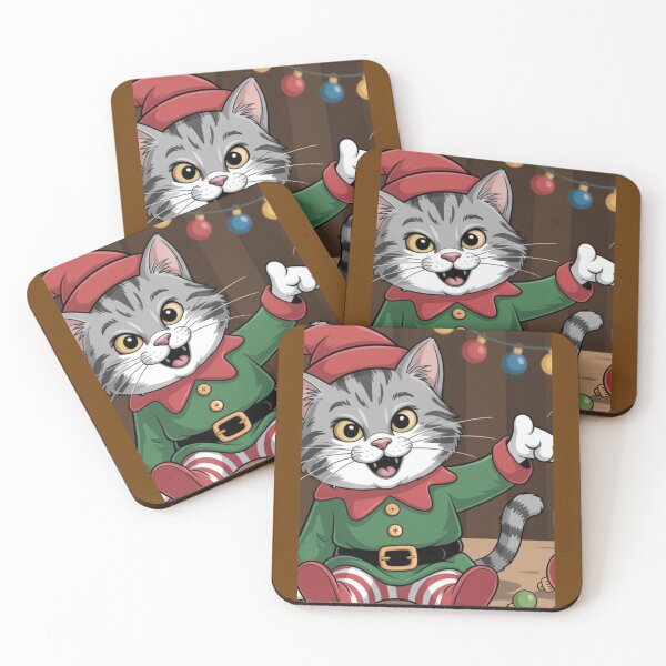 Item preview, Cats Celebrate Hissmass And Are You Coming? designed and sold by wardrop24.