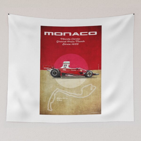 Item preview, Monaco Vintage Ferrari 312T designed and sold by Theodor Decker.