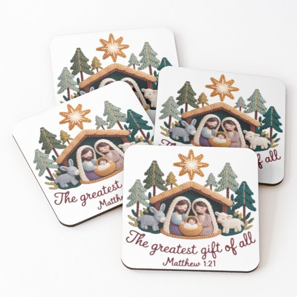 Item preview, Christmas crocheat nativity scene designed and sold by szydelkowanika.