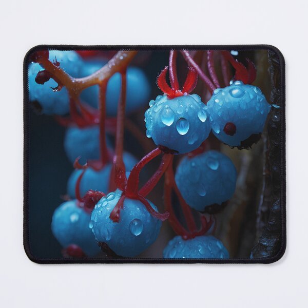 Item preview, Mystical Blue Berries - Macro Nature Photography designed and sold by DigitalVibes Art, CreatorSpace, PixelMood. By AngryFish.Art..