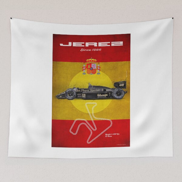Item preview, Jerez Vintage Lotus 98T designed and sold by Theodor Decker.