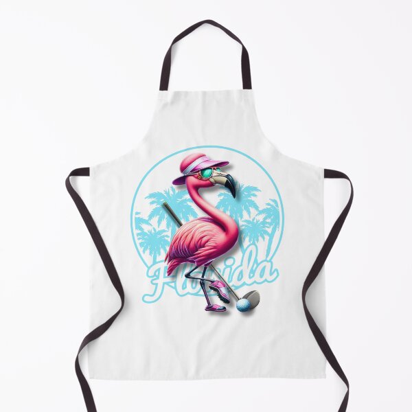 Item preview, Florida Flamingo Golfer ?⛳ Fun Pink Tropical Golf Art for Snowbirds designed and sold by Kmcantley.