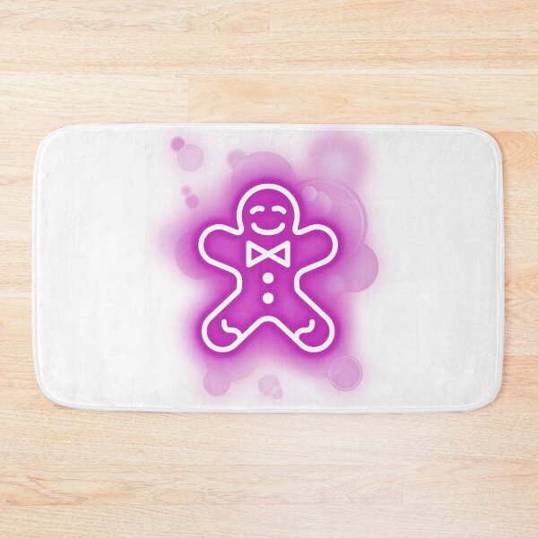 Item preview, Neon Gingerbread – Christmas Illustration designed and sold by iamKRUK.