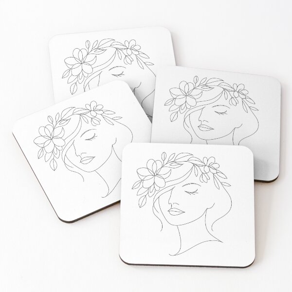 Item preview, Floral Line Art  designed and sold by Prasakro.