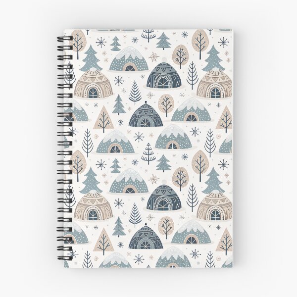 Item preview, Nordic Snow Symbols | Calm Winter Folk Art designed and sold by Shuga-Design.
