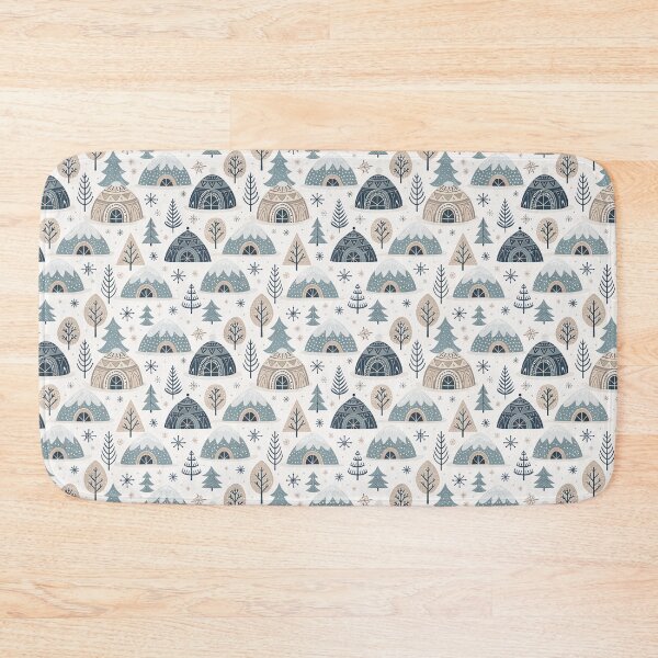 Item preview, Nordic Snow Symbols | Calm Winter Folk Art designed and sold by Shuga-Design.