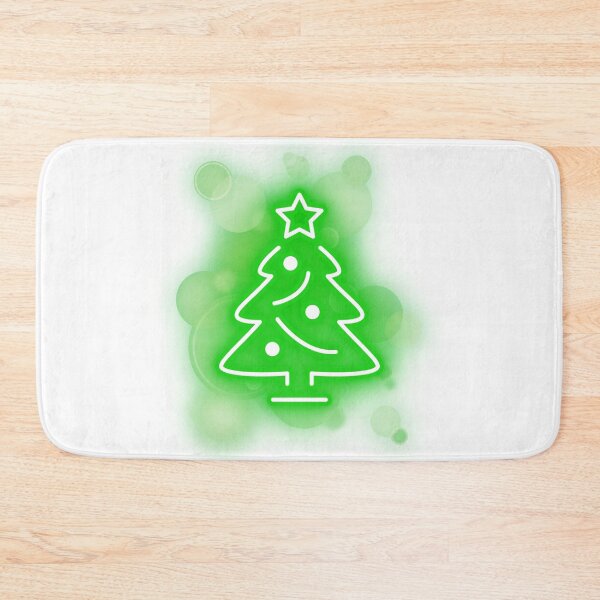 Item preview, Neon Christmas Tree – Holiday Illustration designed and sold by iamKRUK.