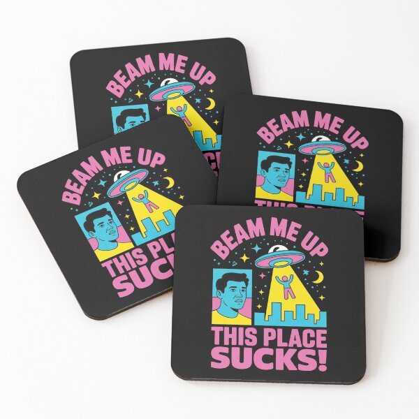 Item preview, Funny Alien Abduction Saying Beam Me Up Sarcastic Sci Fi designed and sold by faridman.