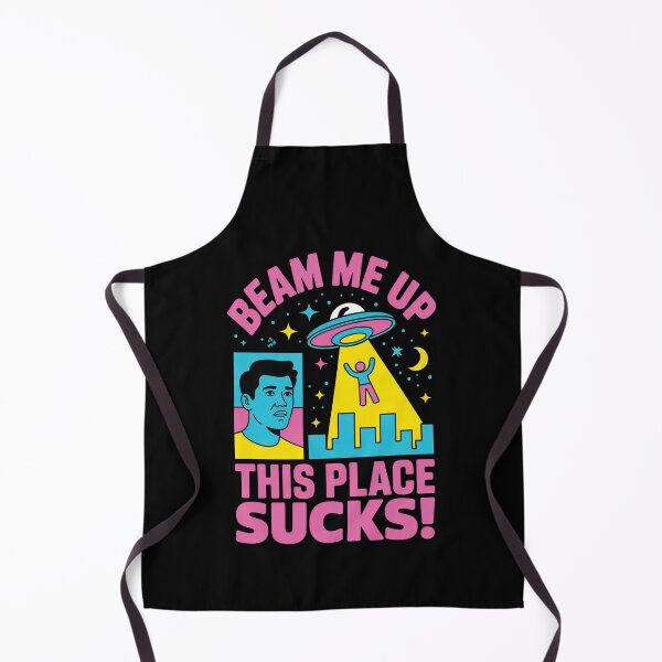 Item preview, Funny Alien Abduction Saying Beam Me Up Sarcastic Sci Fi designed and sold by faridman.