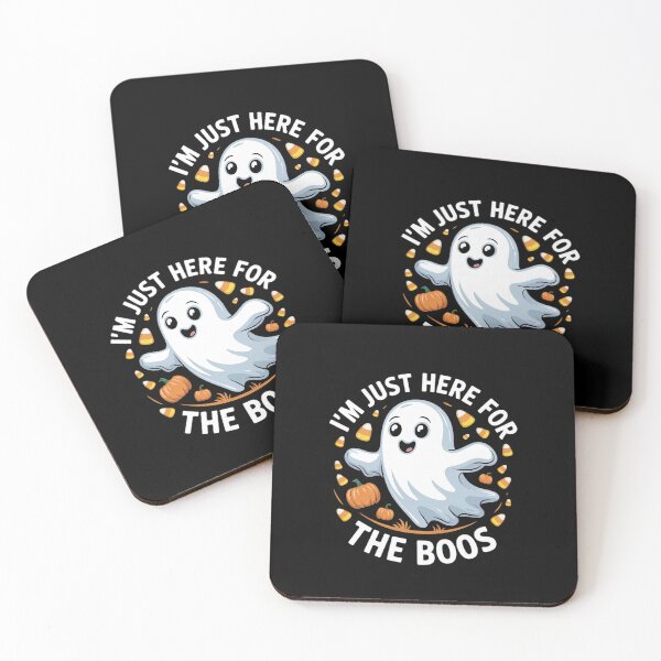 Item preview, Funny Halloween I'm Just Here For The Boos 7  designed and sold by VerseFarm.