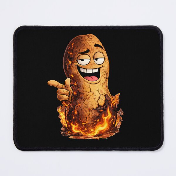 Item preview, Smug Bungulator Point – Flaming Peanut Cowboy Meme designed and sold by PunchDrop.