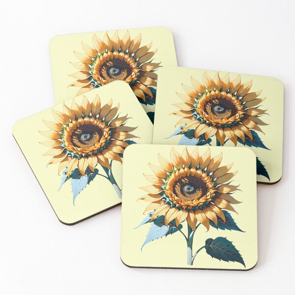 Item preview, Elegant Sunflower Flower in Natural Light Scene.[2] designed and sold by MissYouONLY.