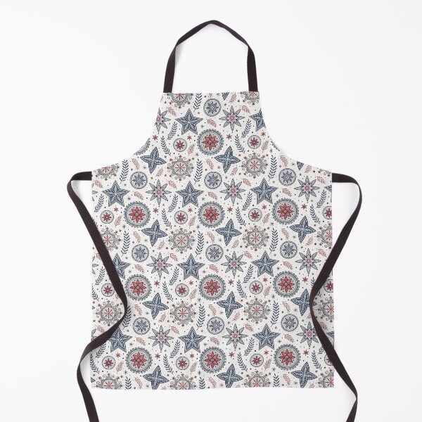 Item preview, Nordic Stars & Rosettes | Scandinavian Folk Winter Art designed and sold by Shuga-Design.