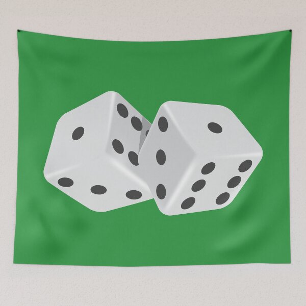 Item preview, Dice Design | Gambling and Luck Graphic designed and sold by NeutronDesign.