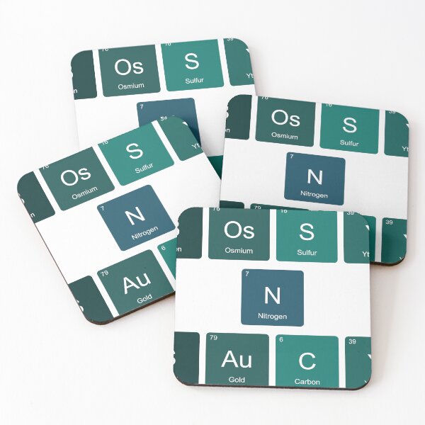 Item preview, Periodic Table Bossy N Saucy designed and sold by TheIconSmith.