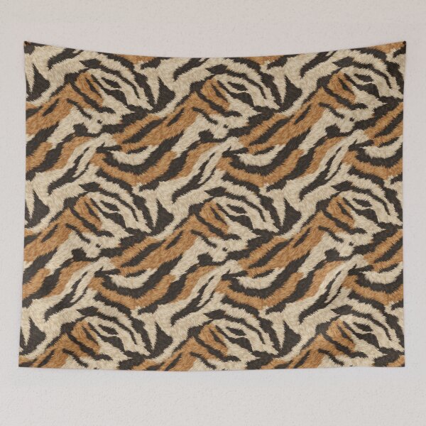 Item preview, Bold Authentic-Look Tiger Skin Texture  - One Year Anniversary Gifts designed and sold by RoyalStarsPatts.