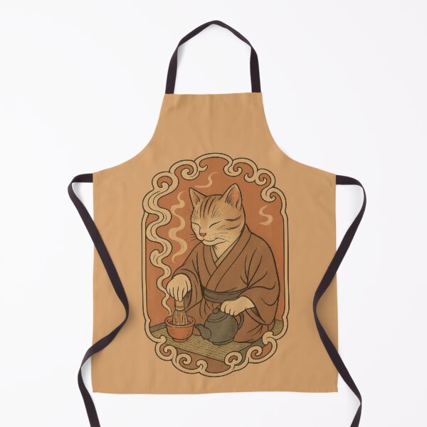 Item preview, Quiet Rituals of Tea Cat designed and sold by EdvvinStudios.