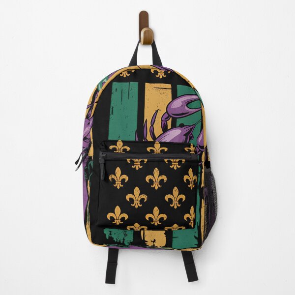 Item preview, Purple Green Gold American Flag Mardi Gras Crawfish Design designed and sold by BernoNickel.