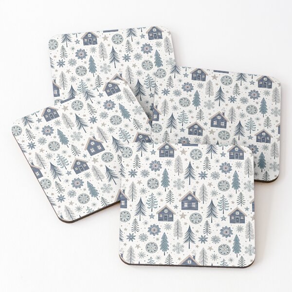 Item preview, Winter Folk Symbols | Cozy Nordic Winter Art designed and sold by Shuga-Design.