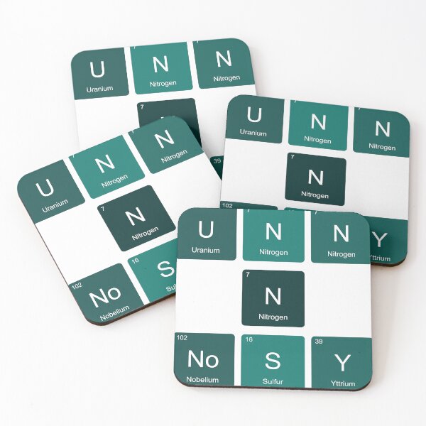 Item preview, Periodic Table Funny N Nosy designed and sold by TheIconSmith.