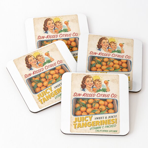 Item preview, Sun-Kissed Nostalgia: California’s Juiciest Tangerine Ad designed and sold by ForeverPrintsOK.