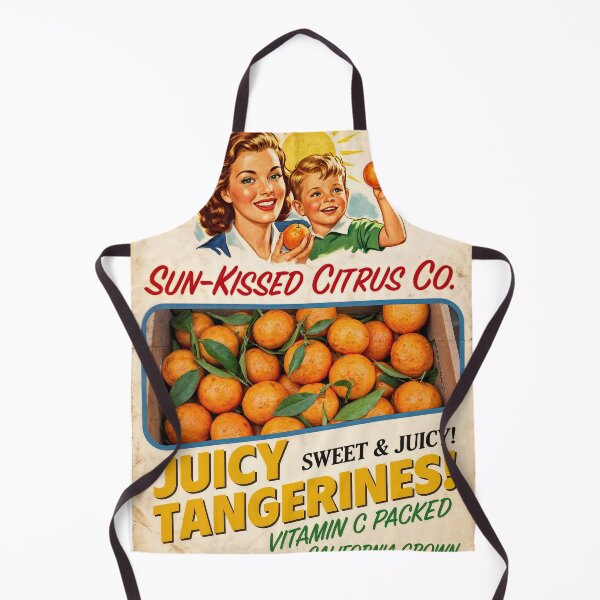 Item preview, Sun-Kissed Nostalgia: California’s Juiciest Tangerine Ad designed and sold by ForeverPrintsOK.
