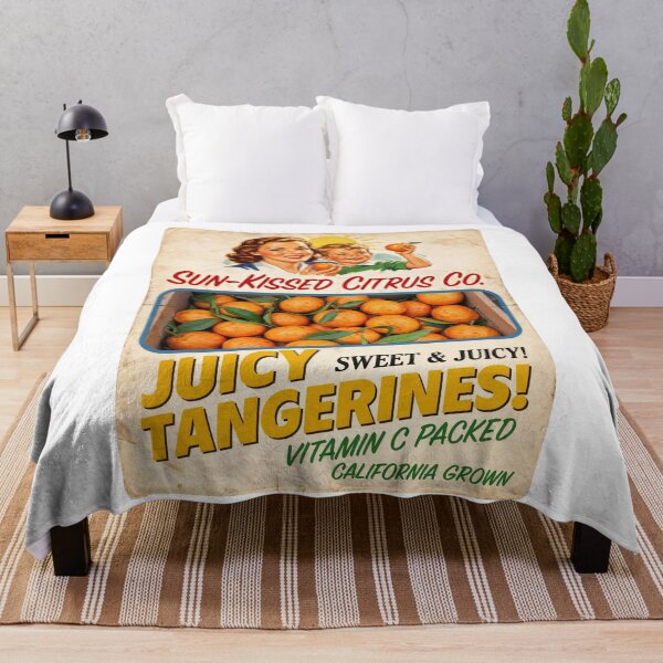 Item preview, Sun-Kissed Nostalgia: California’s Juiciest Tangerine Ad designed and sold by ForeverPrintsOK.