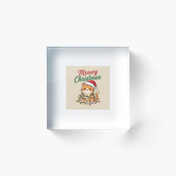 Artikelvorschau, Miau-Weihnachten – Weihnachtlicher Katzenhumor entworfen und verkauft von MaxArtStore26.