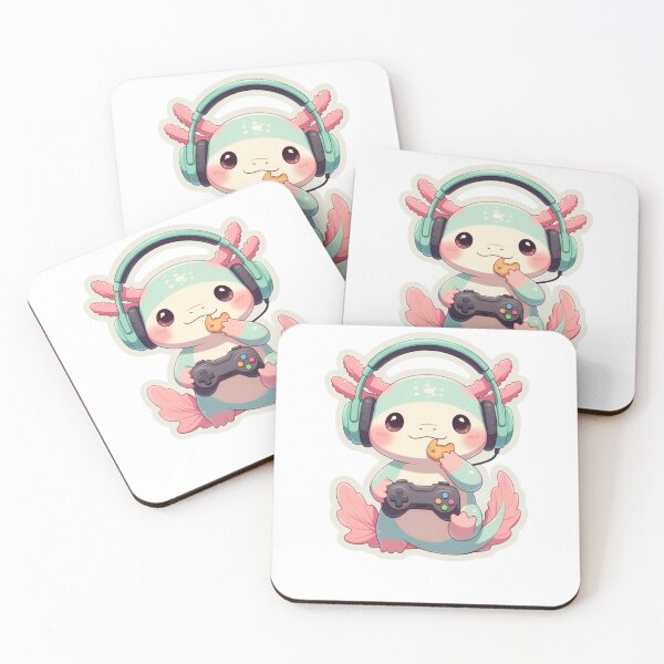 Item preview, Cute Axolotl Gaming – Relax Chill Gamer designed and sold by GrumpySableye.