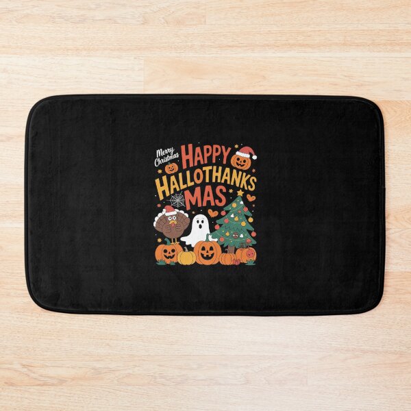 Item preview, Happy Hallothanksmas Halloween Thanksmas Holiday Season designed and sold by RsFilsingerArt.