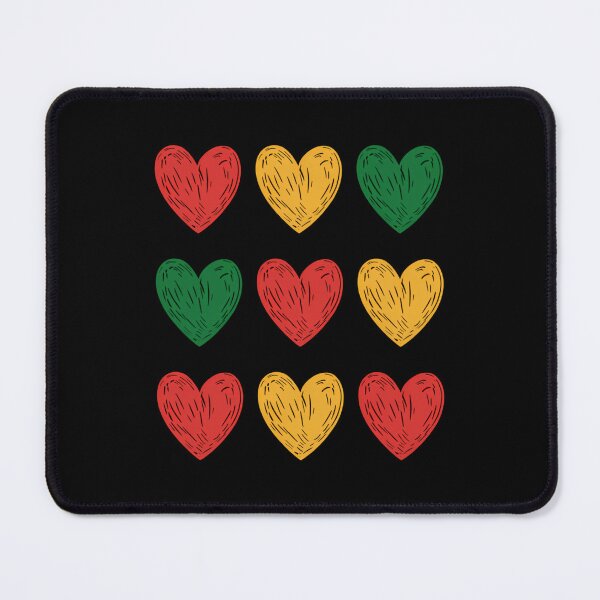 Item preview, Black History Hearts African American Cute designed and sold by cosmicncozyS.