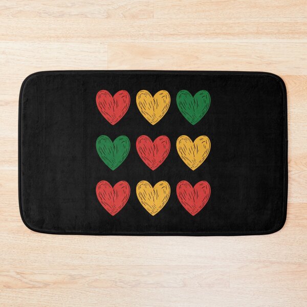 Item preview, Black History Hearts African American Cute designed and sold by cosmicncozyS.