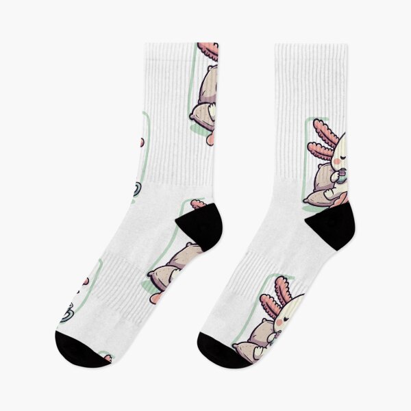 Item preview, Cute Axolotl Gamer Mood – Chill Gaming Vibes designed and sold by GrumpySableye.