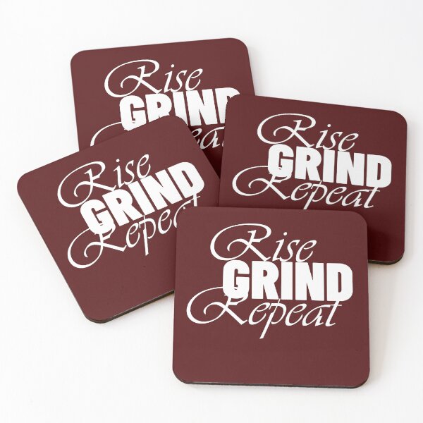 Item preview, Rise Grind Repeat – Hustle Motivational Tee designed and sold by Nigflute.