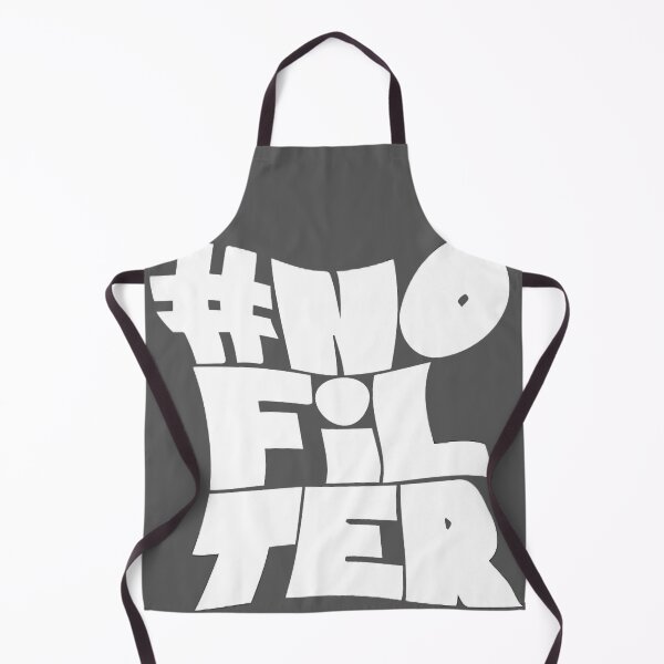 Item preview, No Filter Bold Typography Design | Honest Attitude Statement designed and sold by IndianShopper.