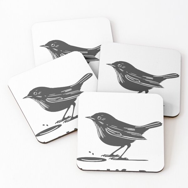 Item preview, Let Life Be – Minimalist Songbird Design designed and sold by House-of-Waliya.