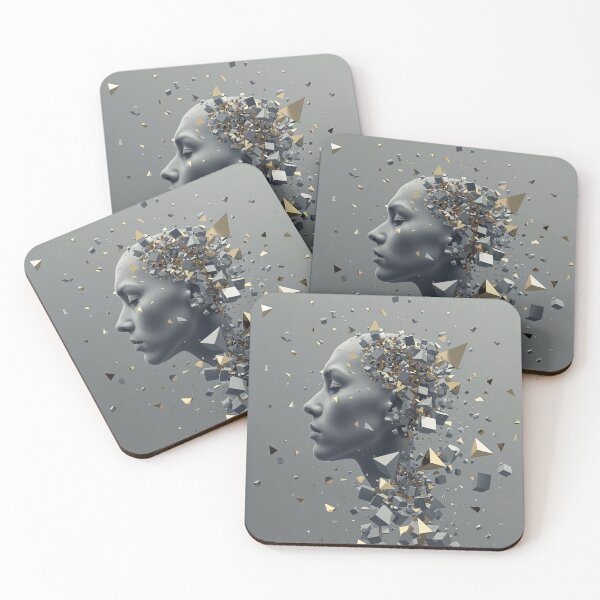 Item preview, Golden Geometric Explosion in Motion designed and sold by Wonderful Designs.