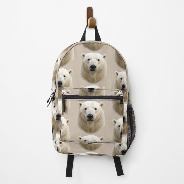 Item preview, Polar Bear Face – Realistic Wildlife Portrait Illustration designed and sold by BROHLine Studio.