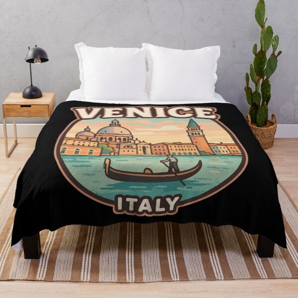 Item preview, Venice Italy Pastel Travel designed and sold by TomFrontierArt.