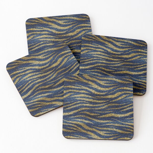 Item preview, Edgy Imitation-Leather Tiger Stripe Pattern  - Valentines Gifts For Him designed and sold by RoyalStarsPatts.